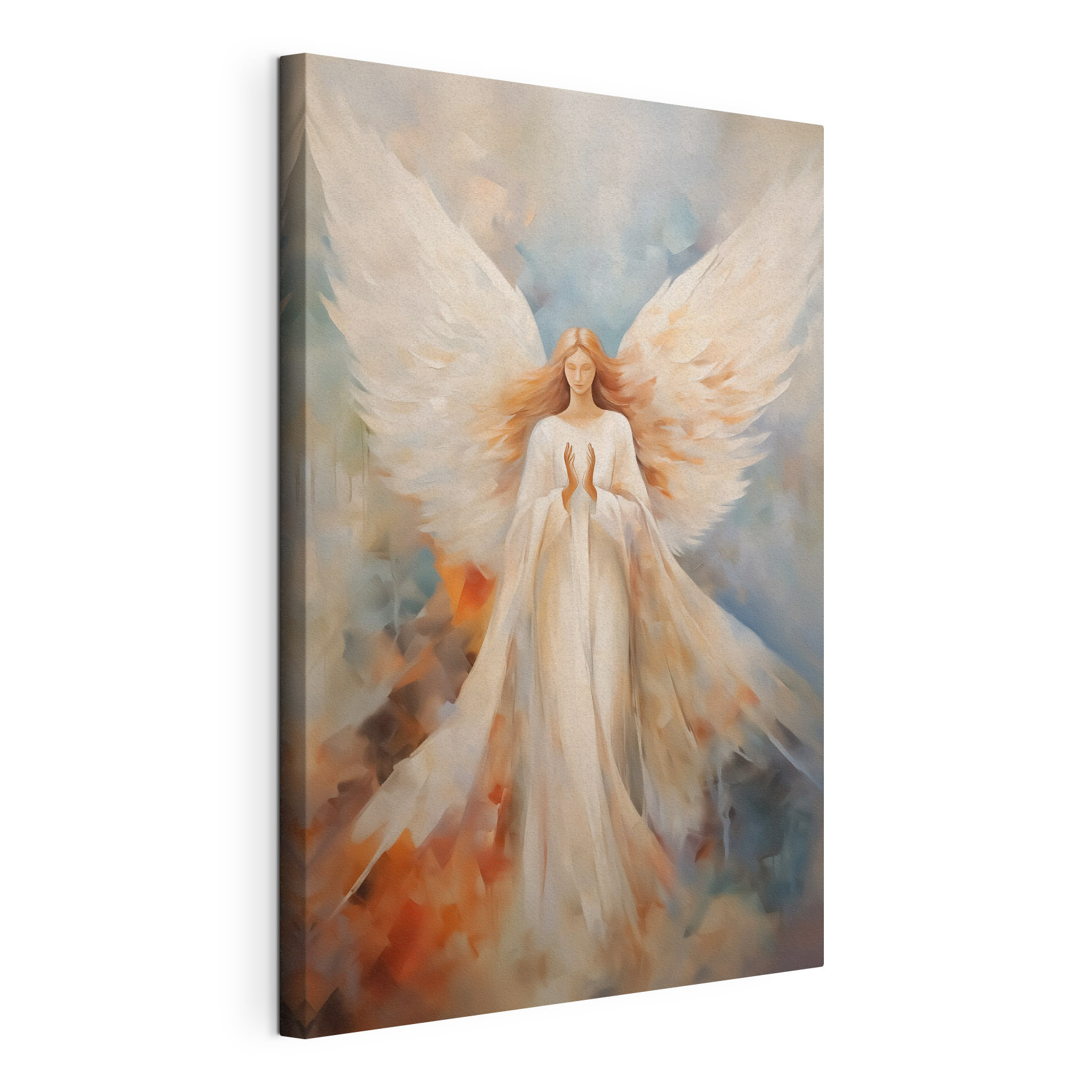 Painting of a woman with wings Painting of a woman with wings