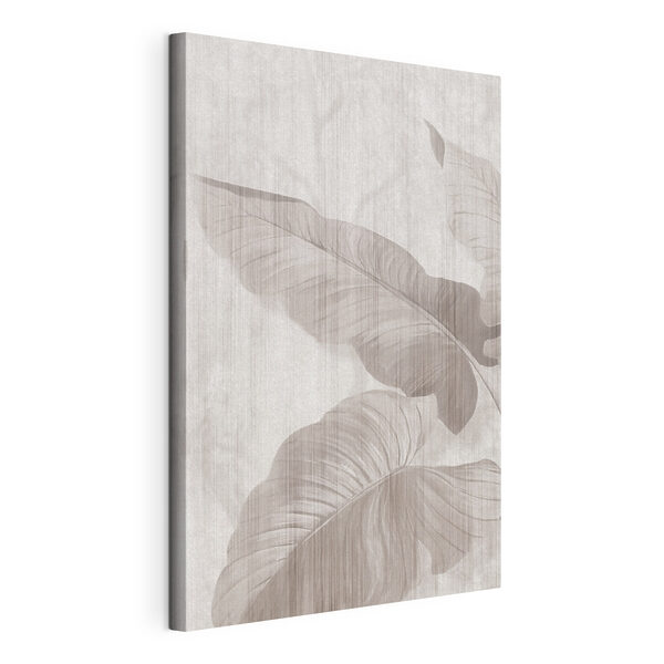 Elegant leaves in soft tones Elegant leaves in soft tones