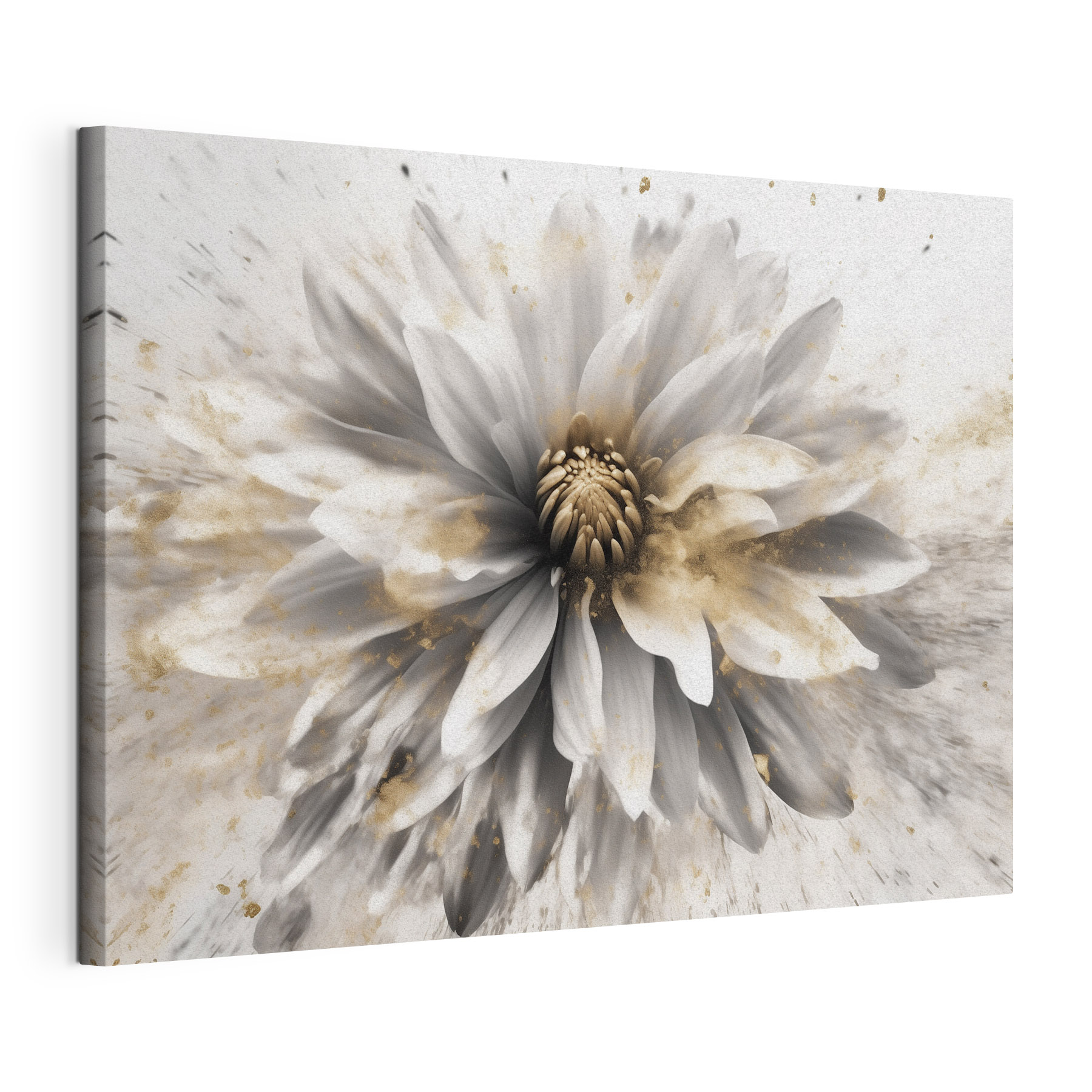 Elegant flower in soft tones