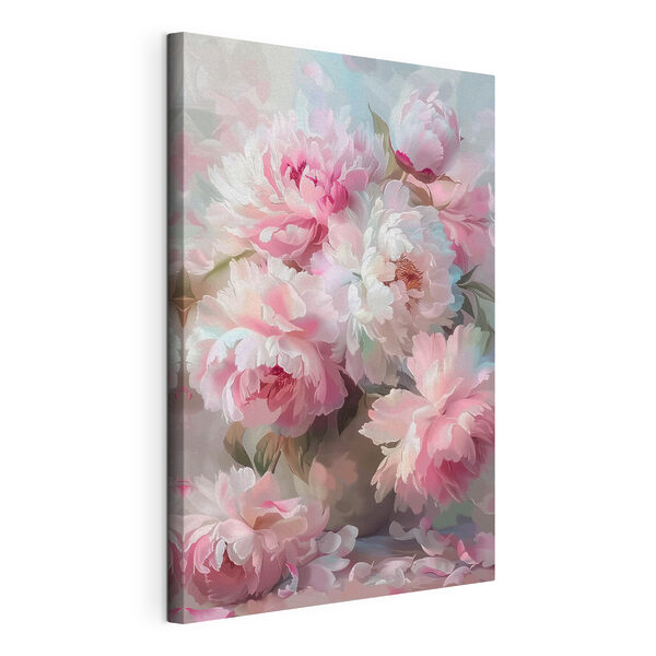 Delicate blooms in soft pastels