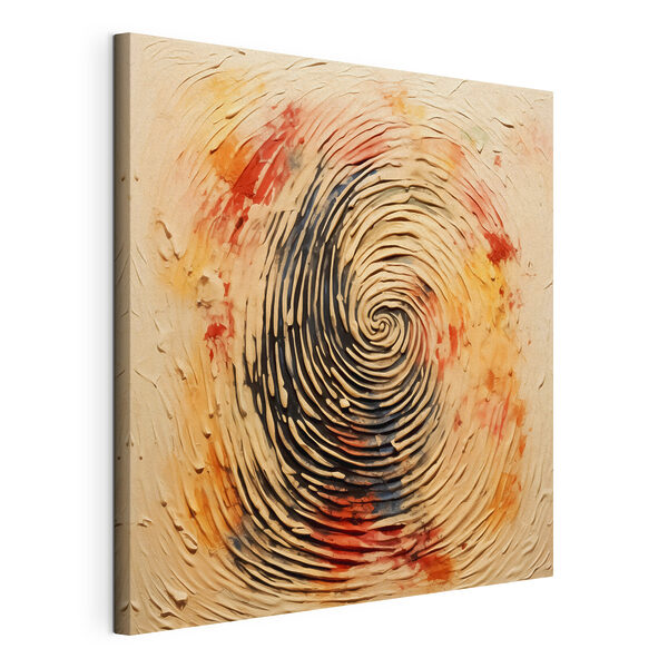 Painting of a spiral