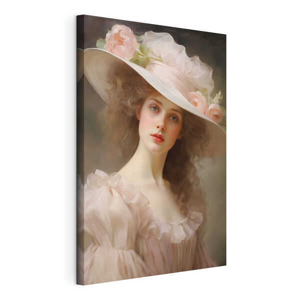 Woman in a hat Woman in a hat