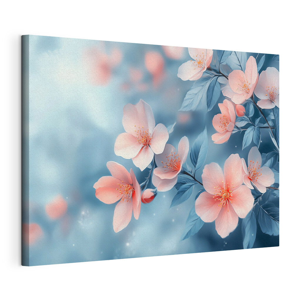 Delicate blooms in soft pastel hues Delicate blooms in soft pastel hues