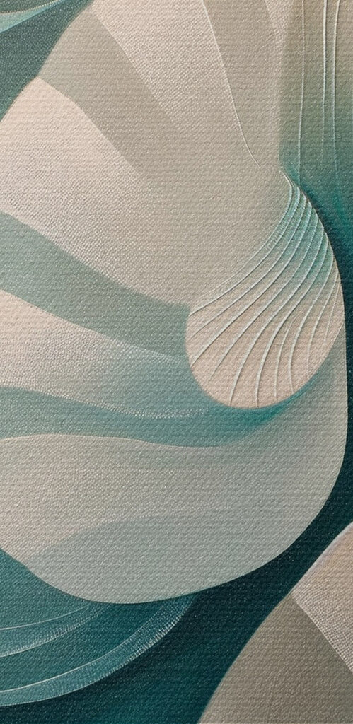 Calm waves of nature's design