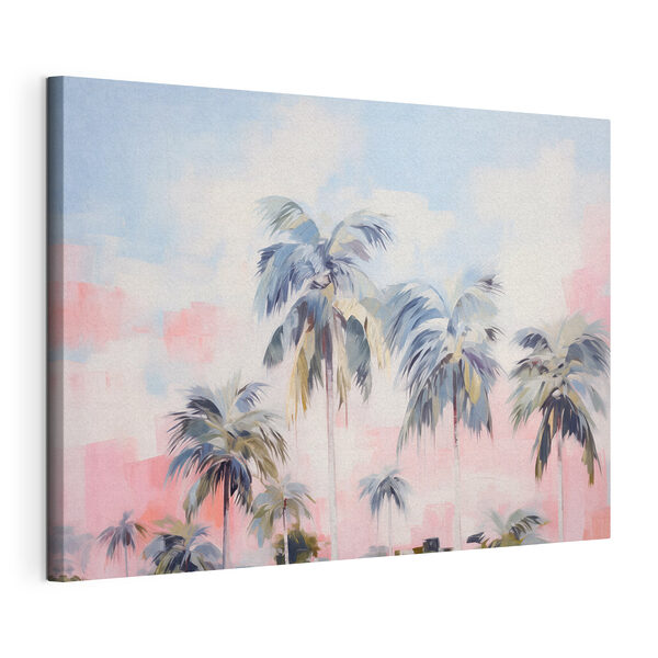 Painting of palm trees