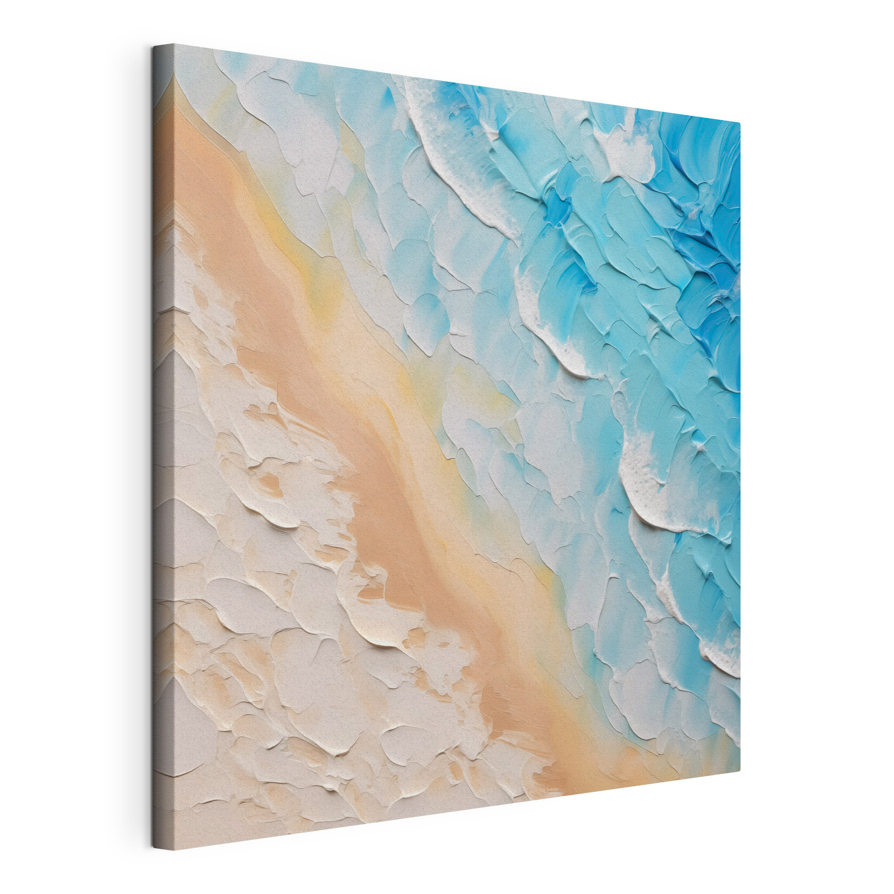 Painting of a beach