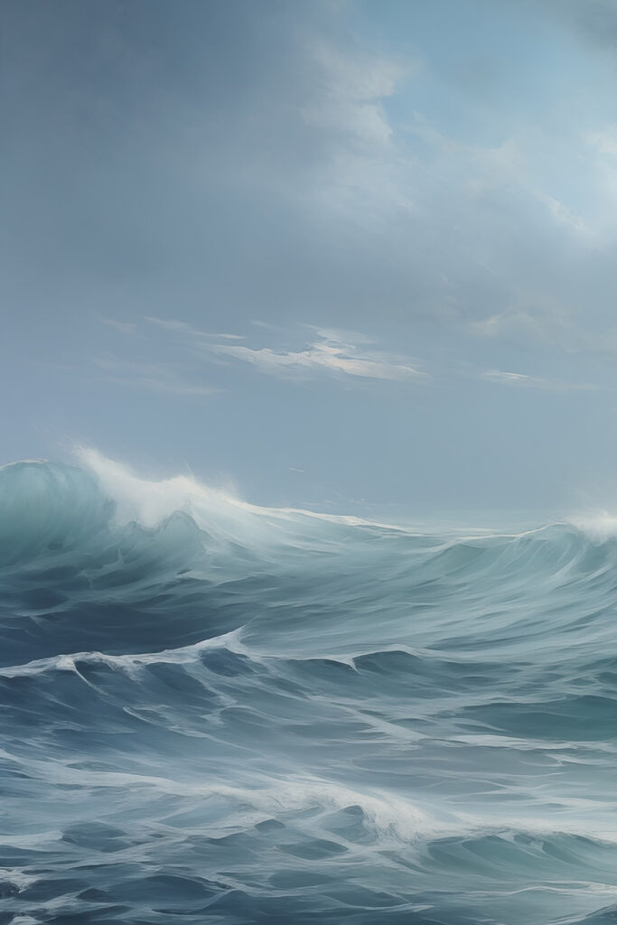 Large waves in the ocean
