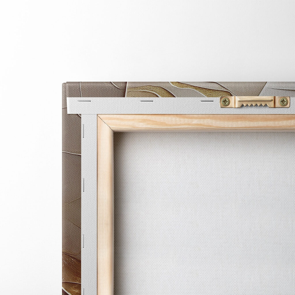 Abstract forms in soft neutral tones