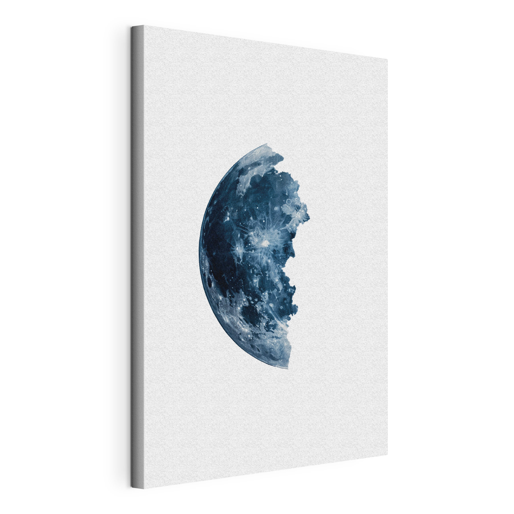 Half of the moon Half of the moon