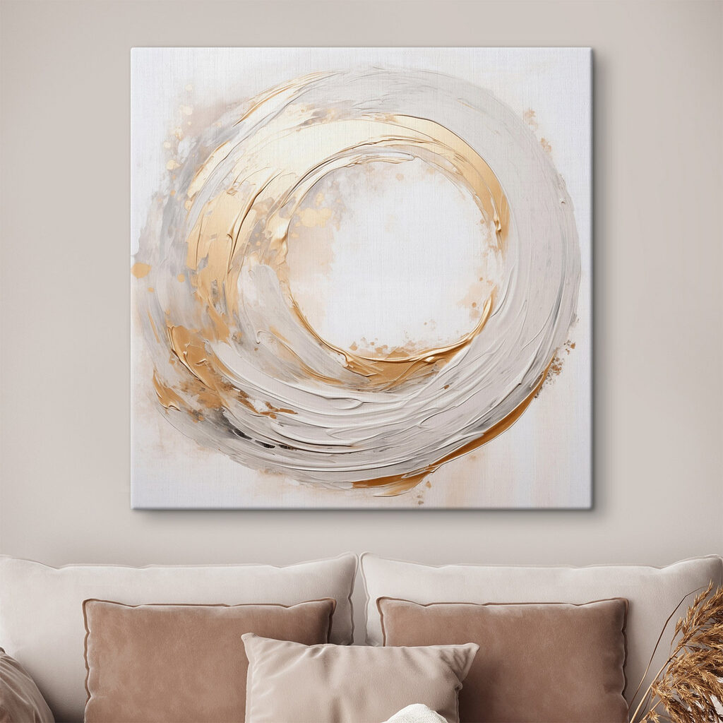 Whirls of soft, calming tones