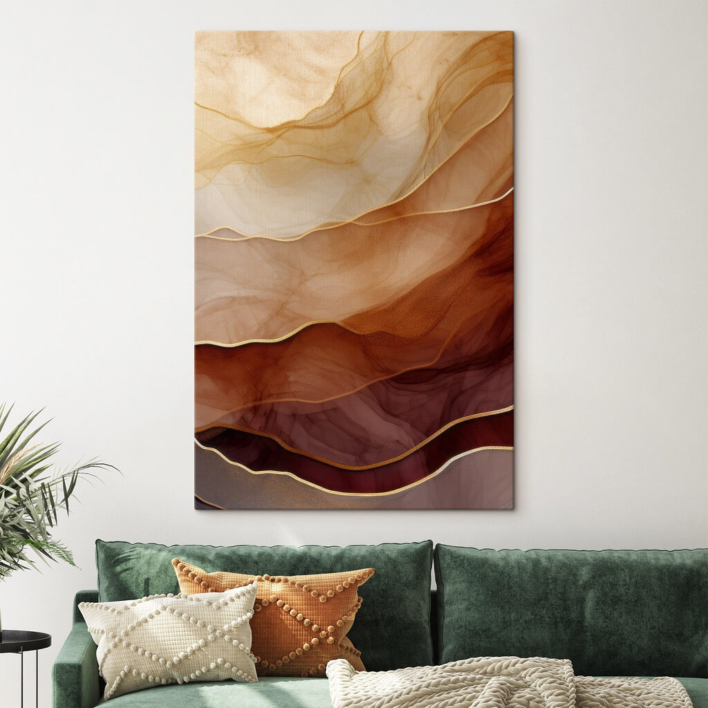 Soft layers of translucent fabric