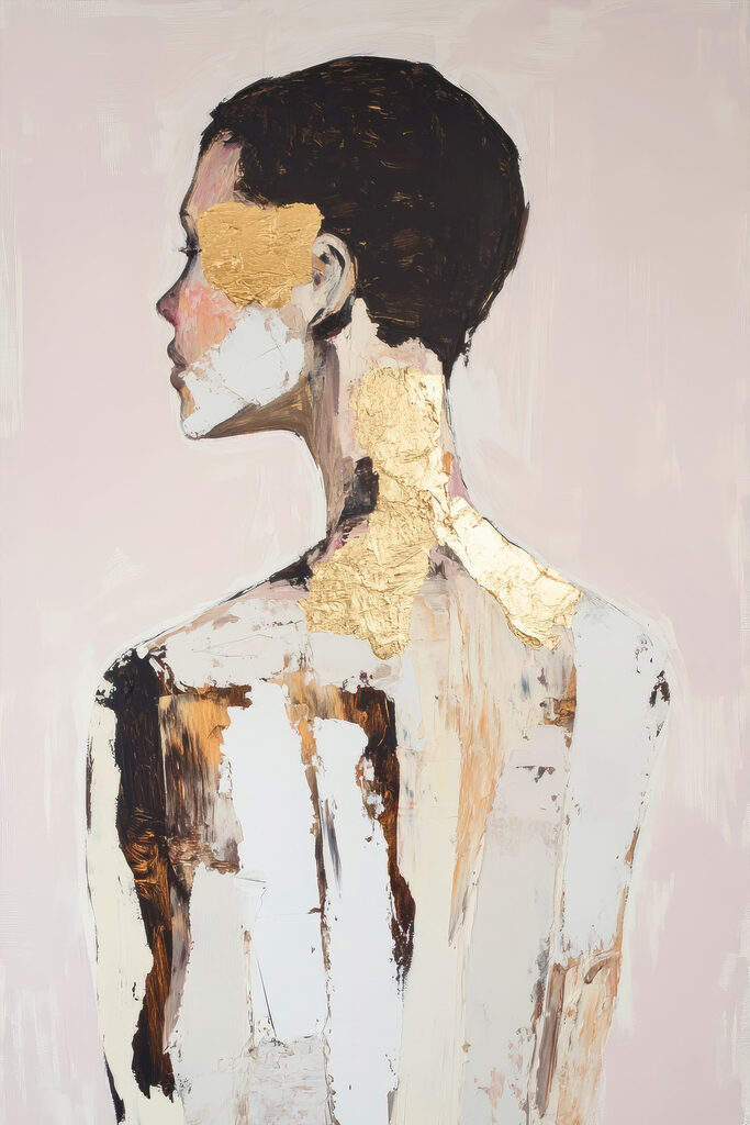 Ethereal beauty captured in paint Ethereal beauty captured in paint