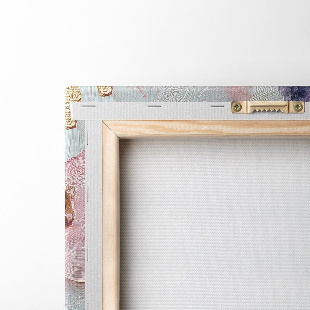 Delicate flowers in soft pastel tones