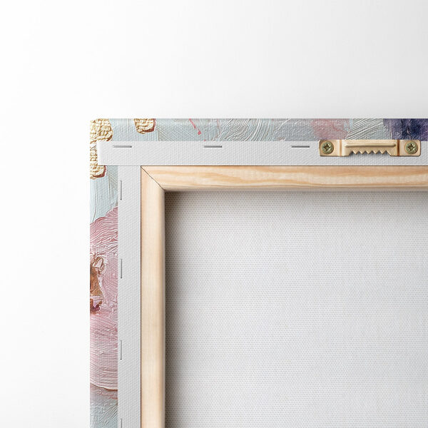 Delicate flowers in soft pastel tones