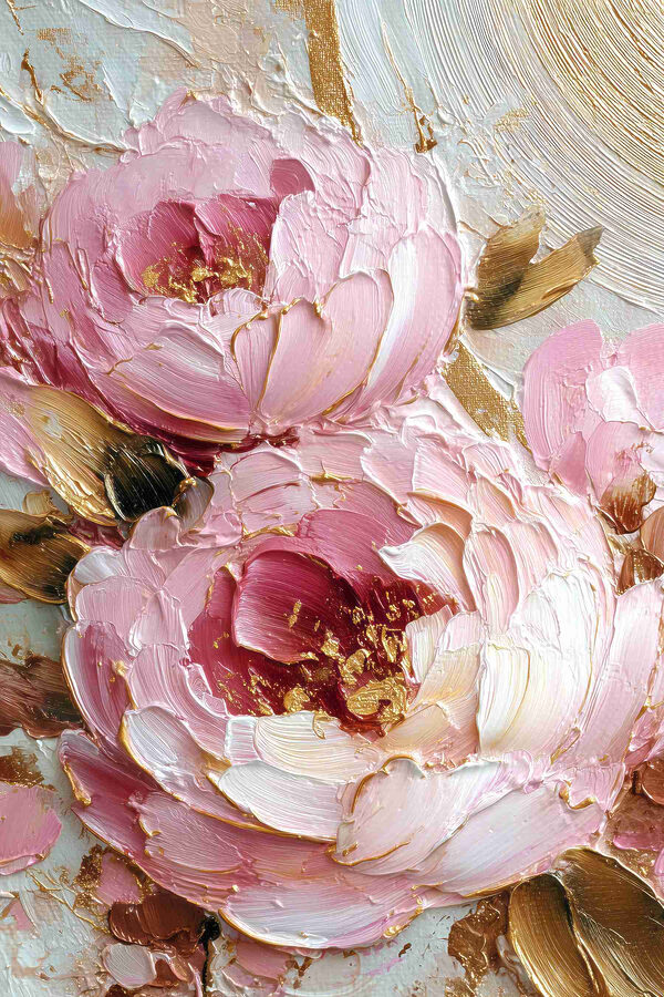 Blossoms in soft pink hues