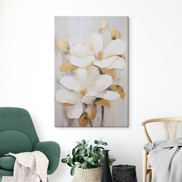 Elegant flowers with soft colors
