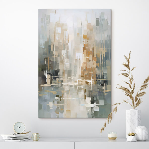 Painting of a city