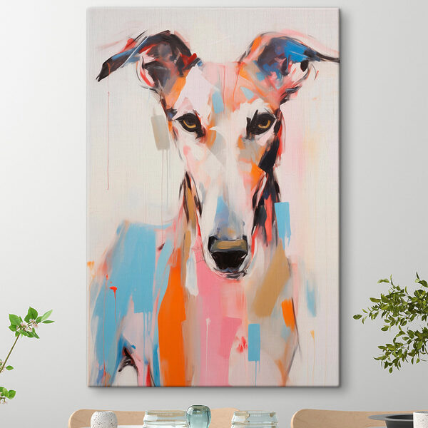 Painting of a dog