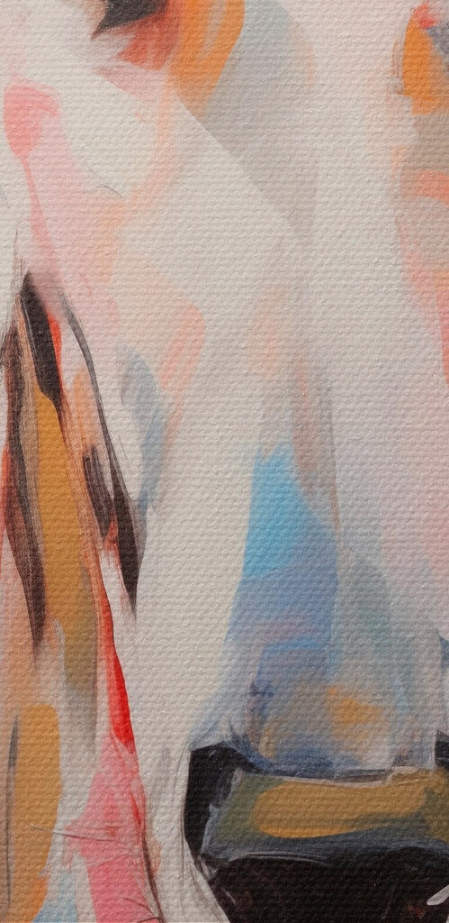 Painting of a dog