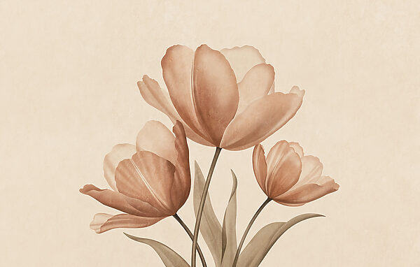 Gentle blooms in soft hues