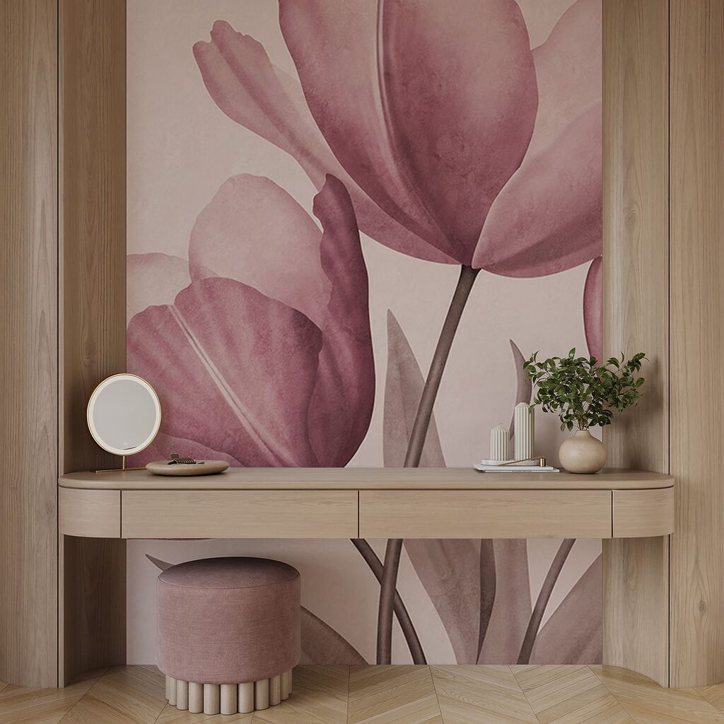 Elegantné tulipány v jemných pastelových odtieňoch