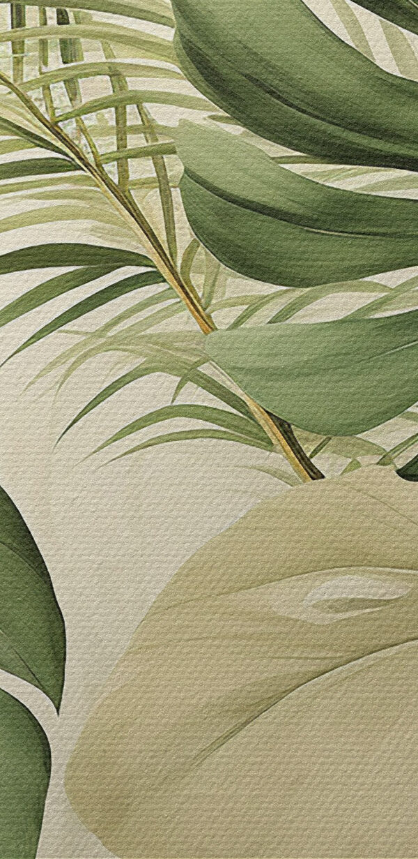 Lush greenery against a soft backdrop Lush greenery against a soft backdrop