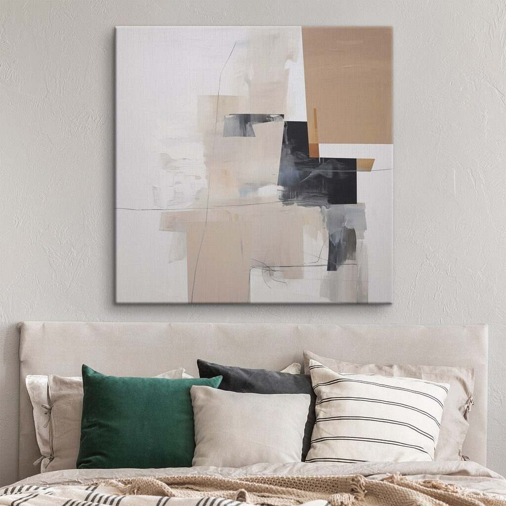 Painting of a white wall