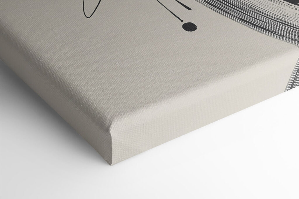 Black and white image of a swirl