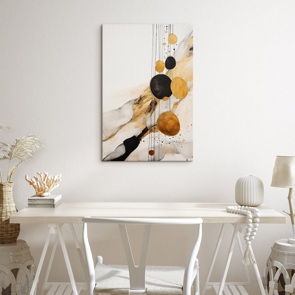 Dynamic shapes in striking contrast