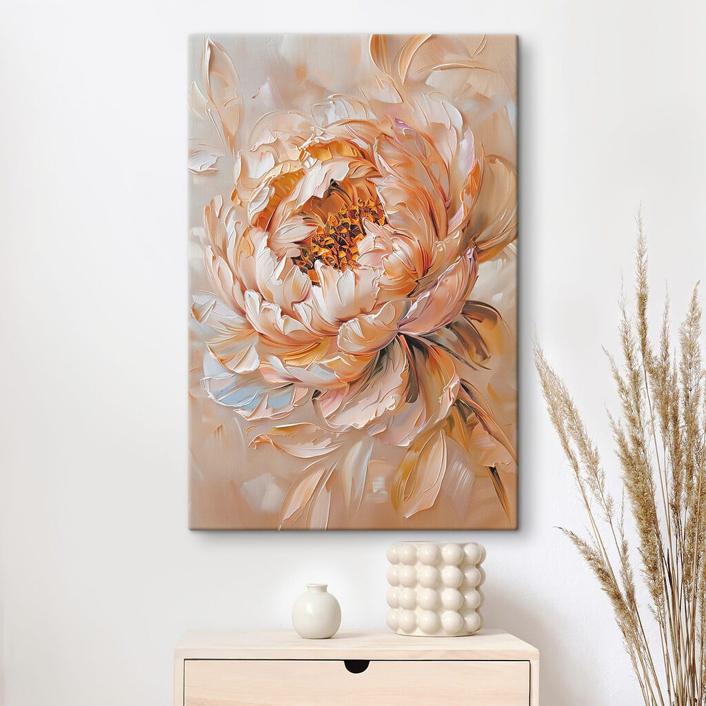 Delicate petals in soft hues