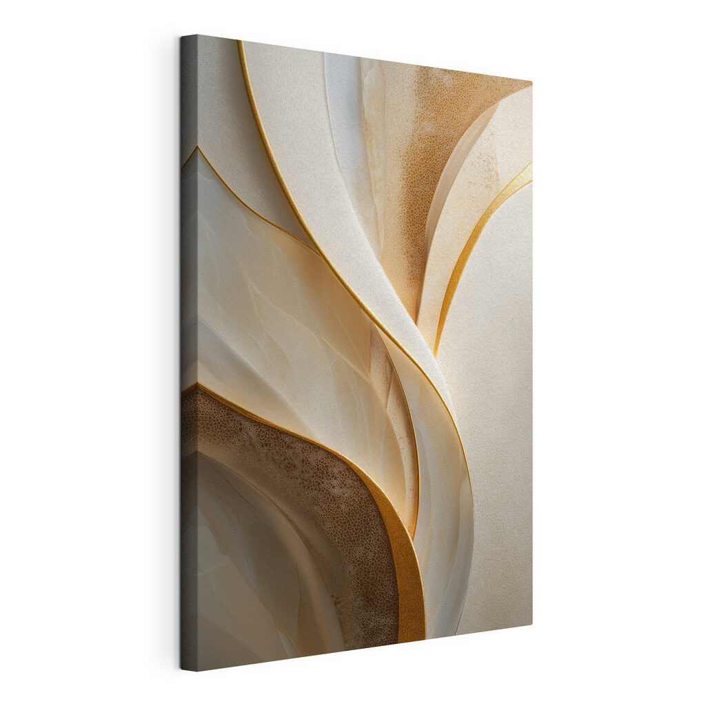 Flowing patterns of soft, muted tones Flowing patterns of soft, muted tones