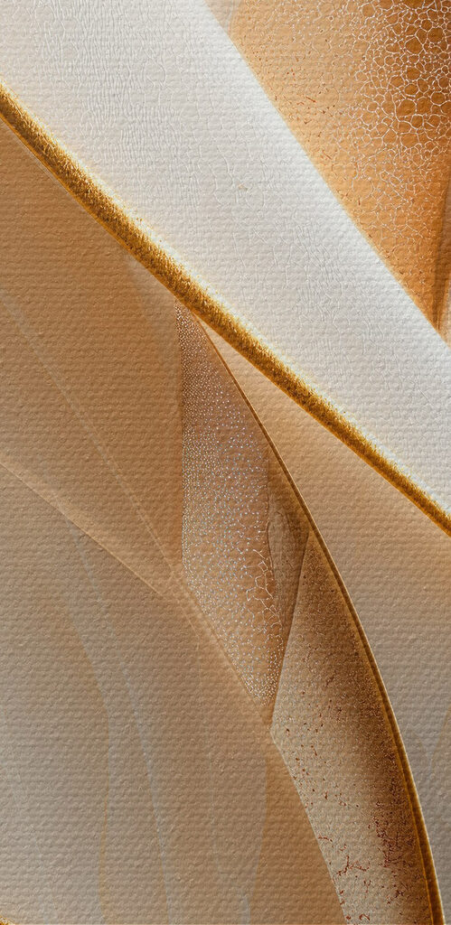Flowing patterns of soft, muted tones Flowing patterns of soft, muted tones