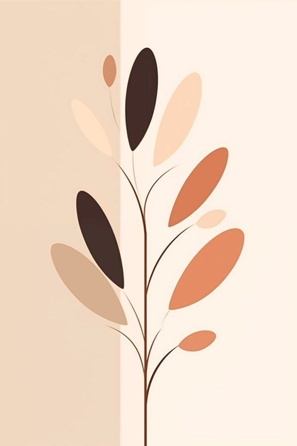 Plant with brown and black leaves Plant with brown and black leaves
