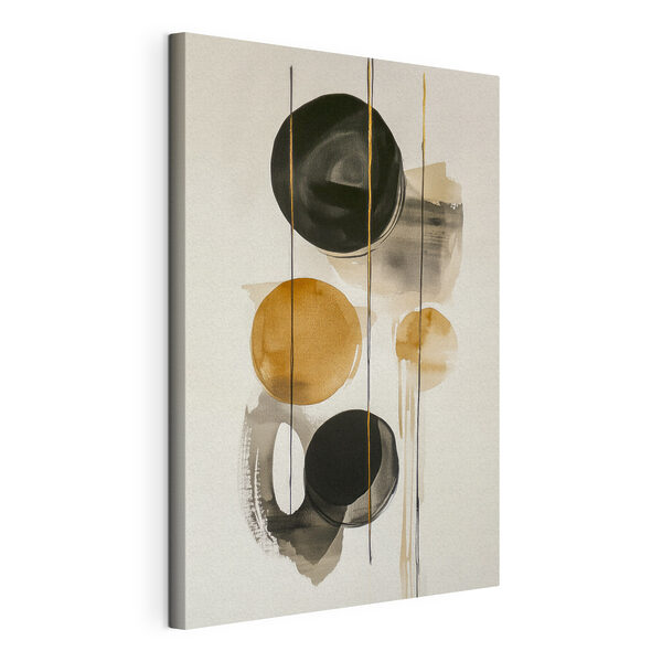 Painting of circles and dots