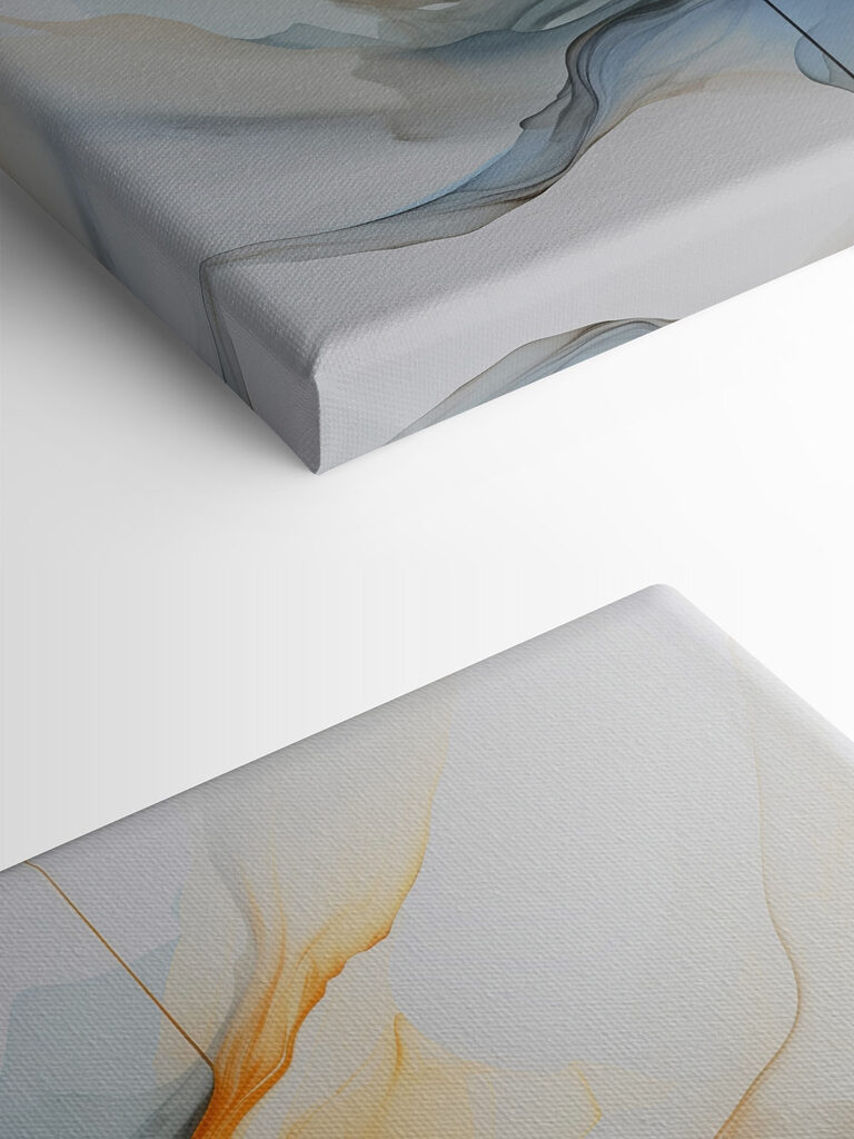 Colorful art with a white background