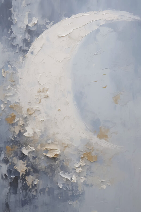 Painting of a moon