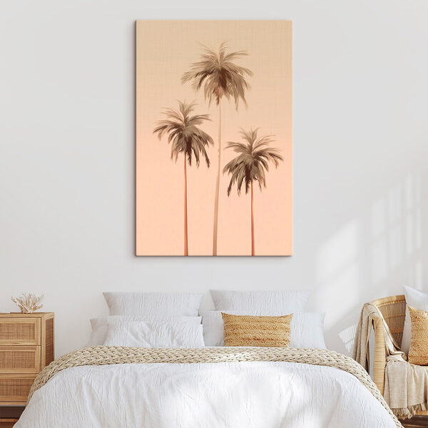 Group of palm trees