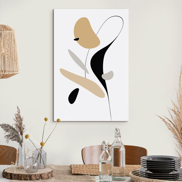 Abstract shapes in soft colors Abstract shapes in soft colors