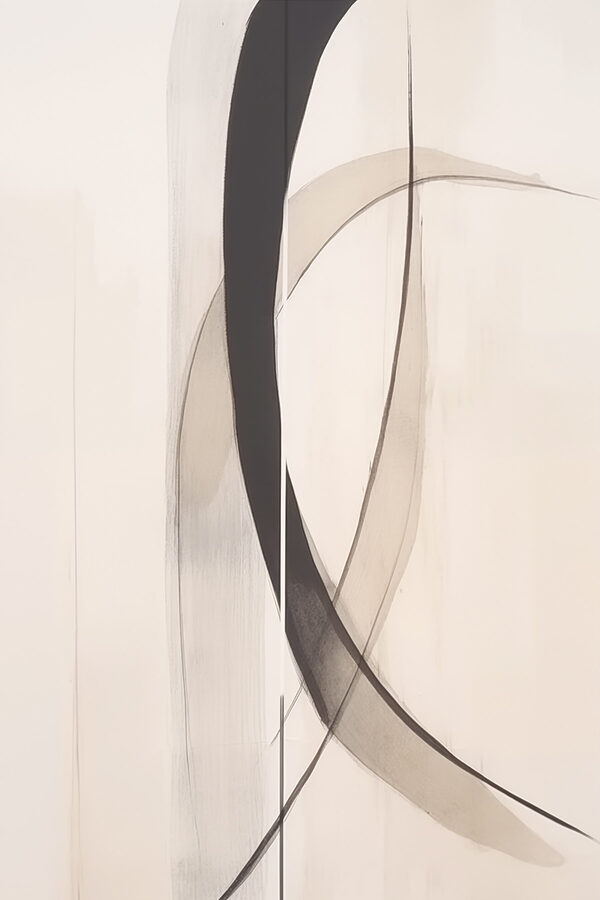 Black and white art piece Black and white art piece