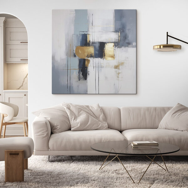 Abstract colors in harmonious balance