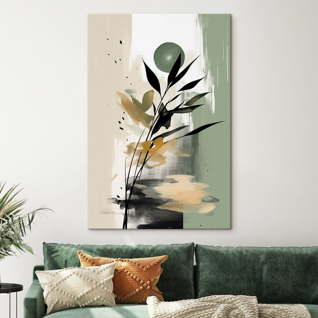 Painting of a plant Painting of a plant