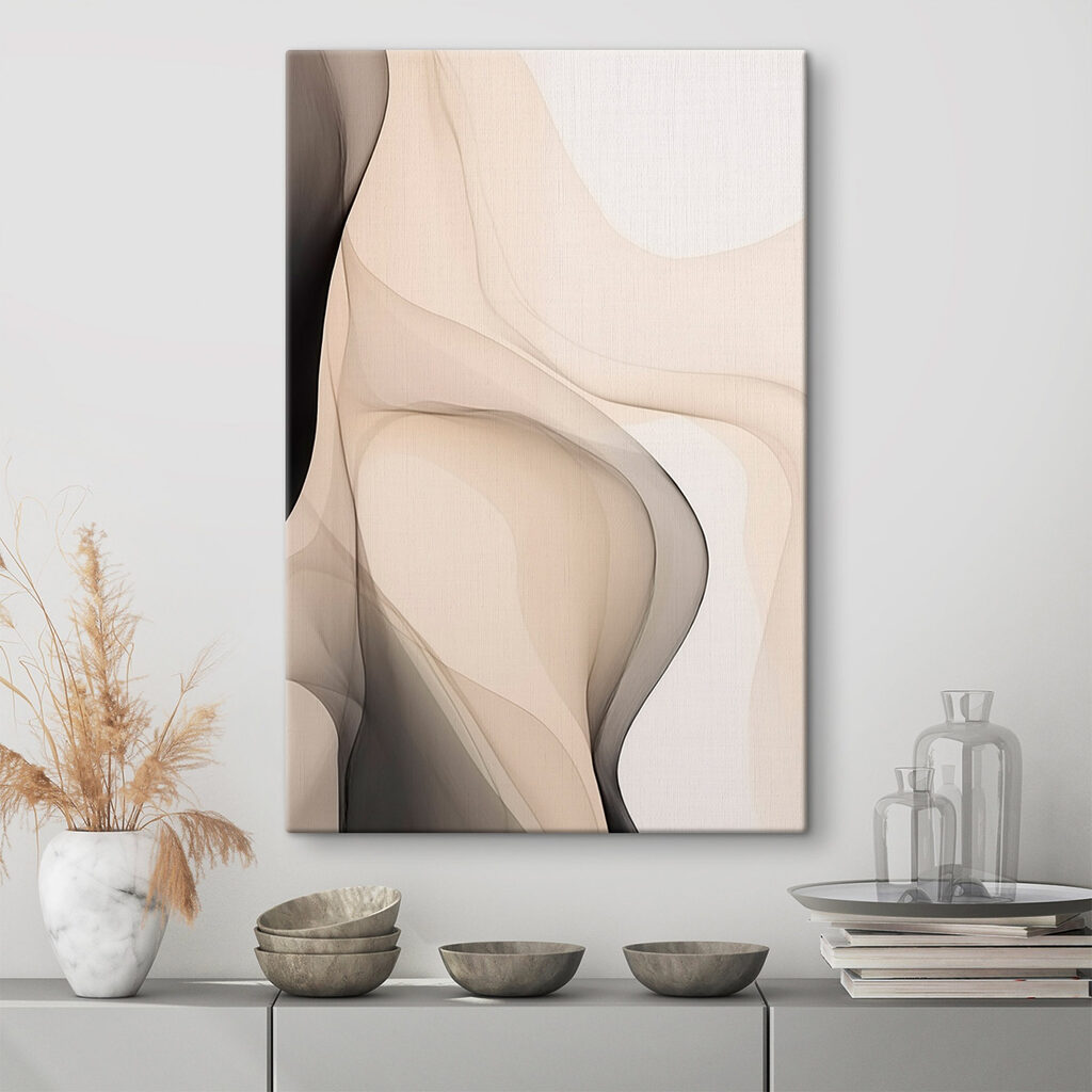 Soft waves of neutral tones Soft waves of neutral tones