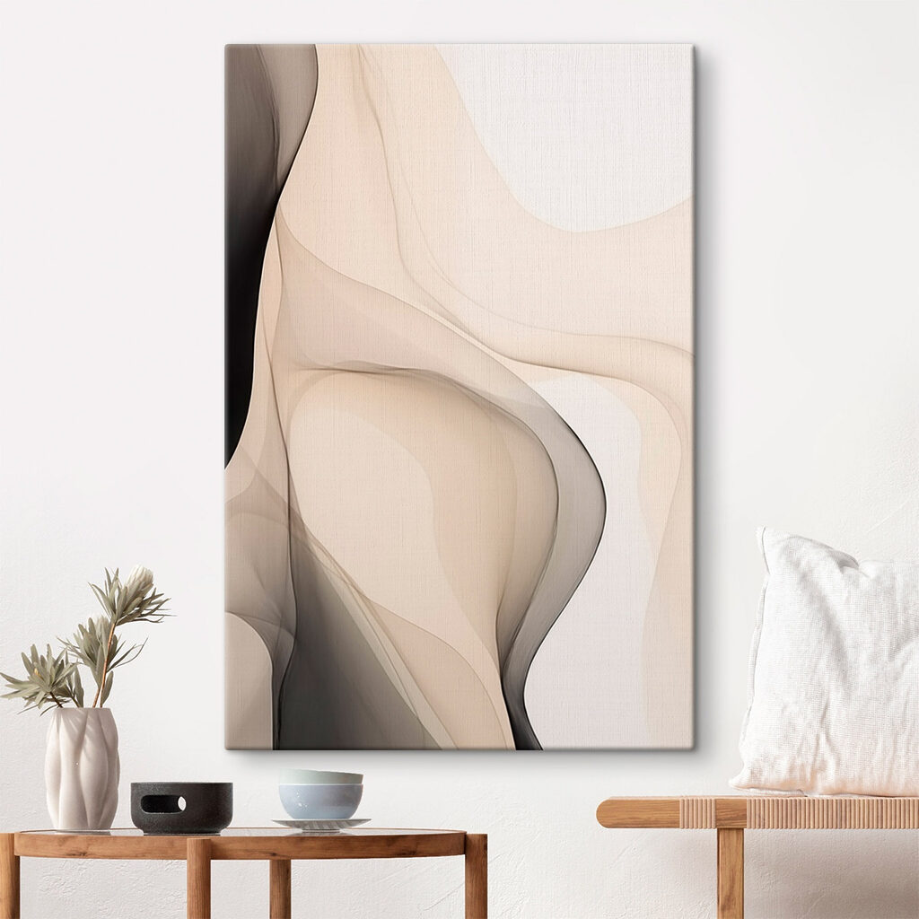 Soft waves of neutral tones Soft waves of neutral tones