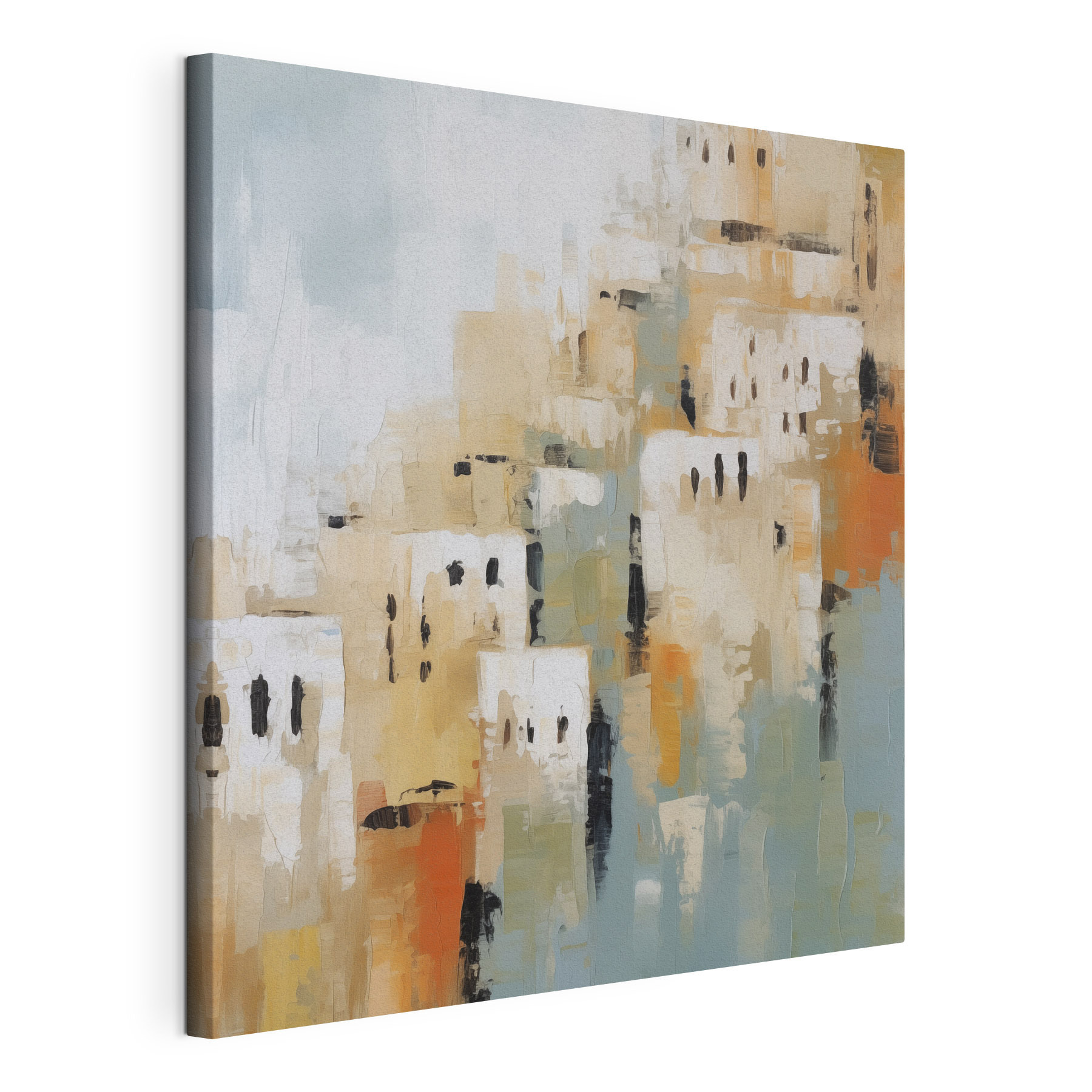 Painting of a city