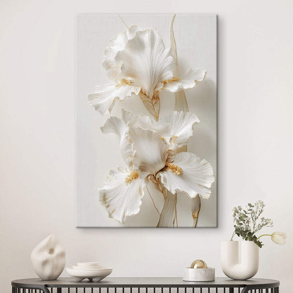 Elegant floral arrangement on display