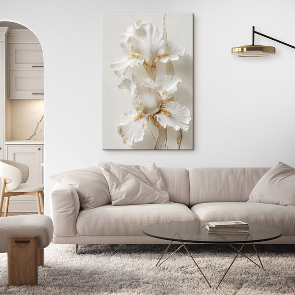 Elegant floral arrangement on display