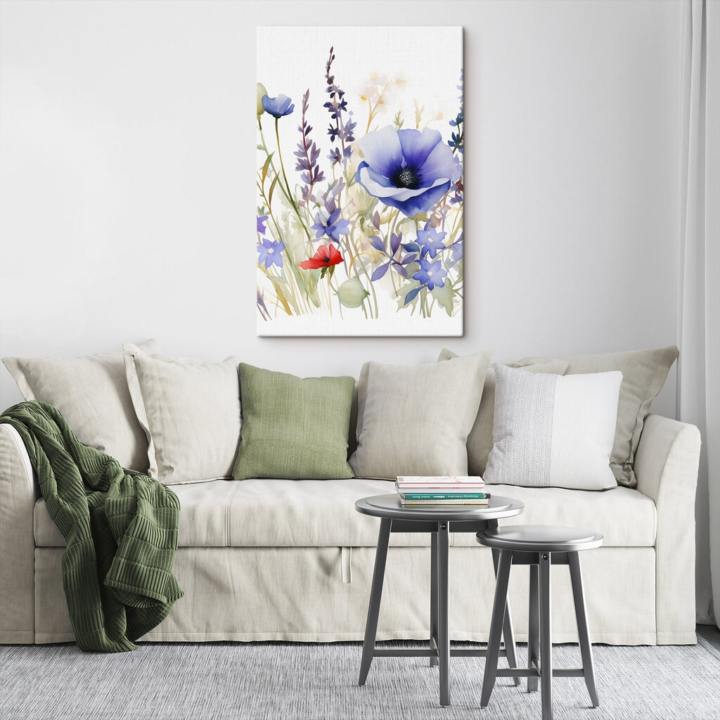 Watercolor painting of flowers Watercolor painting of flowers