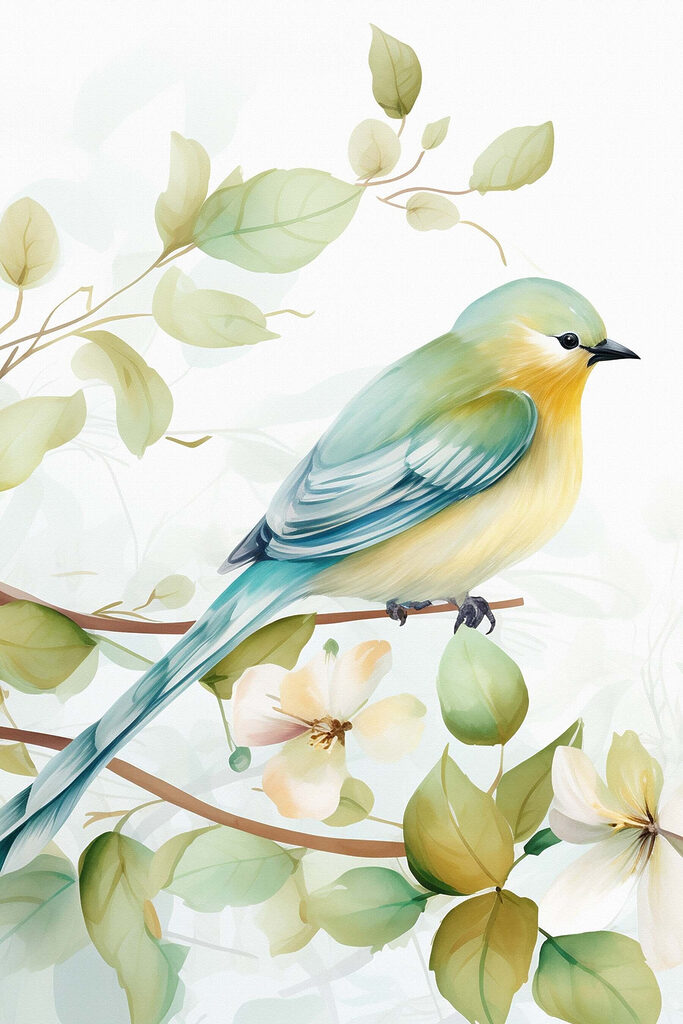 Bird on a branch