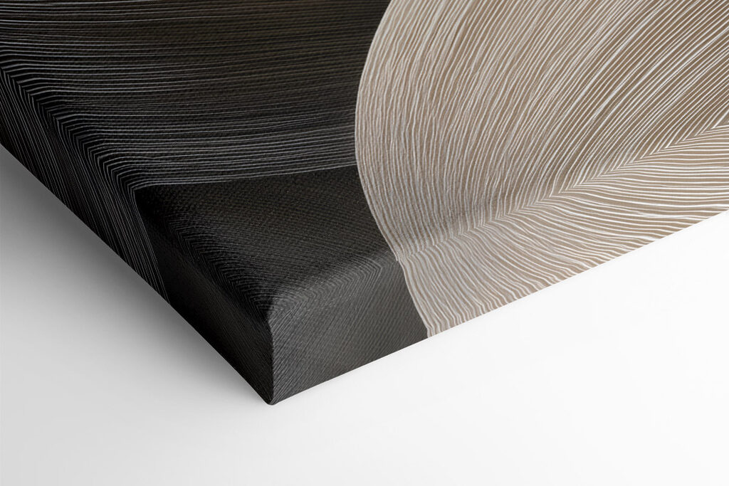 Flowing lines in subtle hues