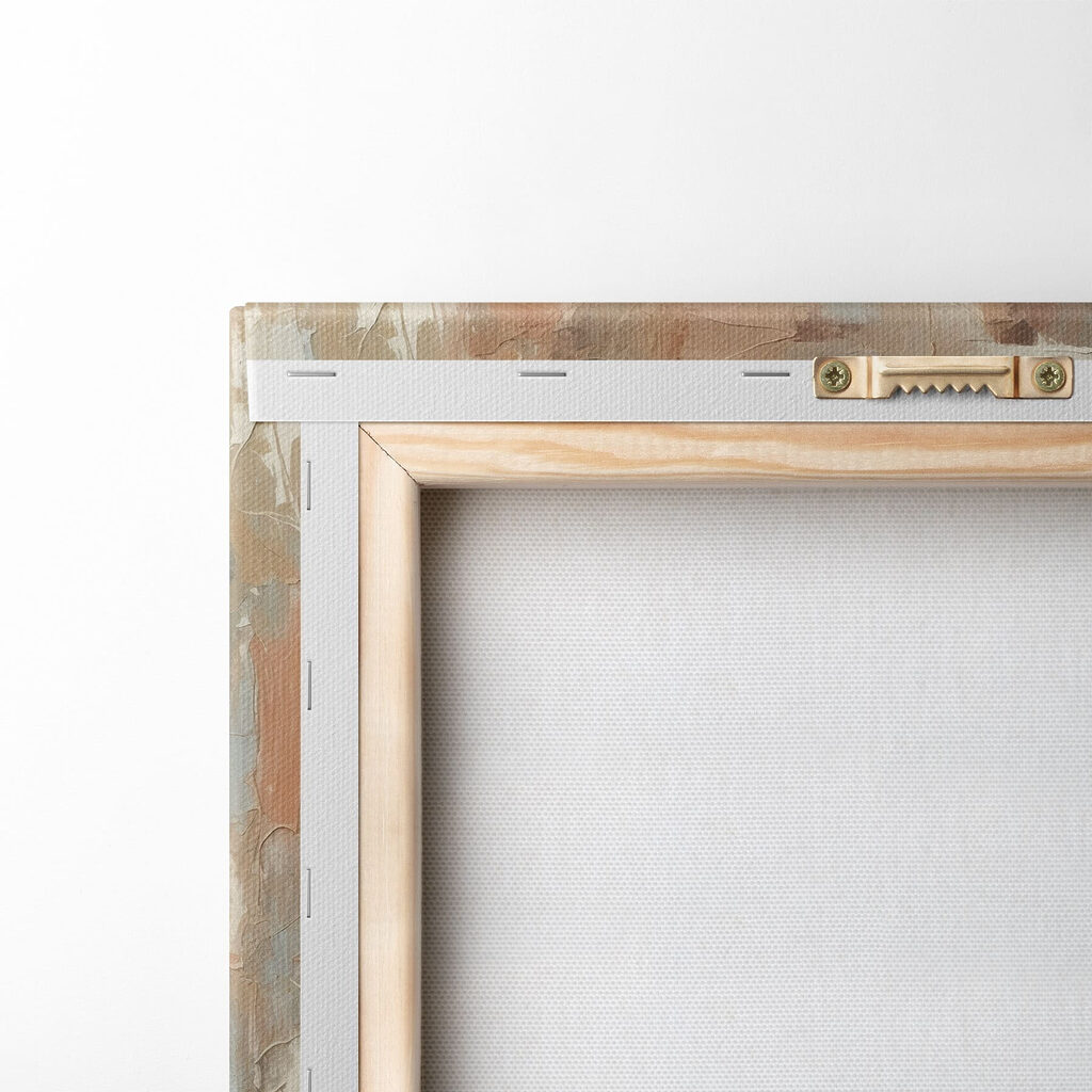 Abstract blend of soft hues